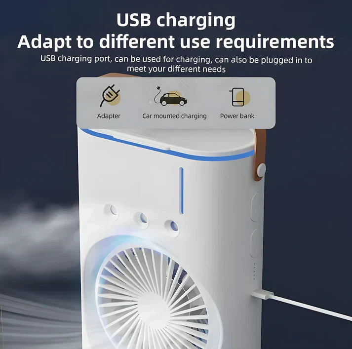 CoolBreeze Pro Portable Double Fan Air Cooler